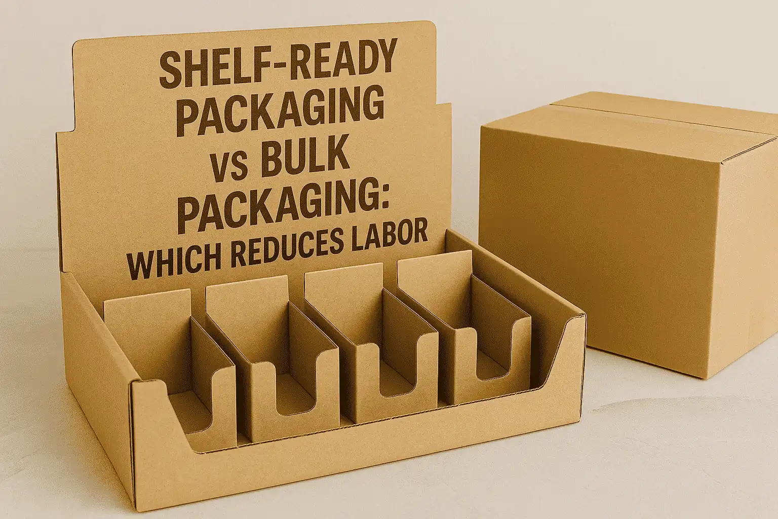 Shelf-Ready Packaging vs Bulk Packaging: Which Reduces Labor